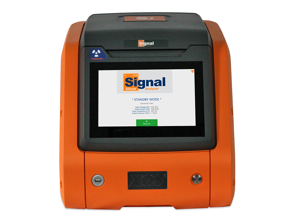 Signal R® - aparat do pomiaru zawartości krzemu metodą fluorescencji rentgenowskiej z dyspersją fali