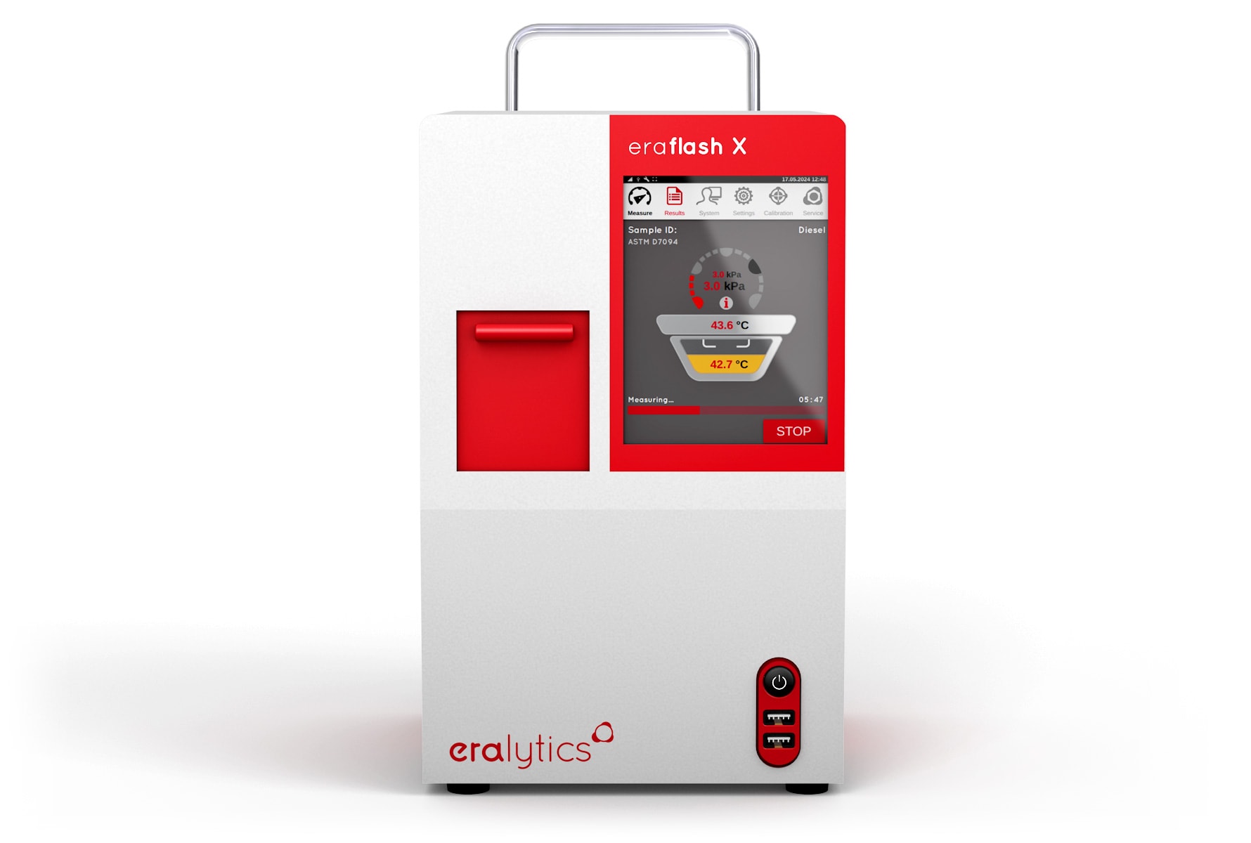 ERAFLASH X - automatyczny aparat do oznaczania temperatury zapłonu